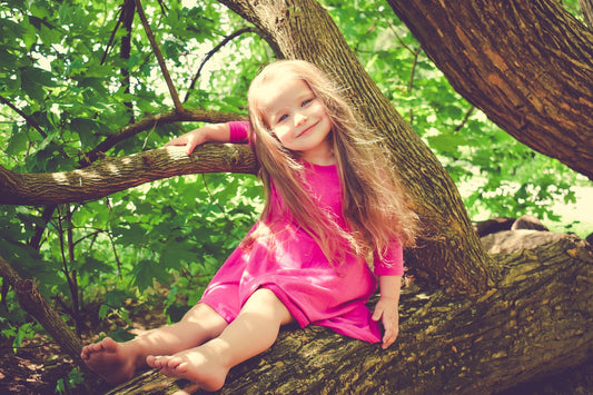 children in nature