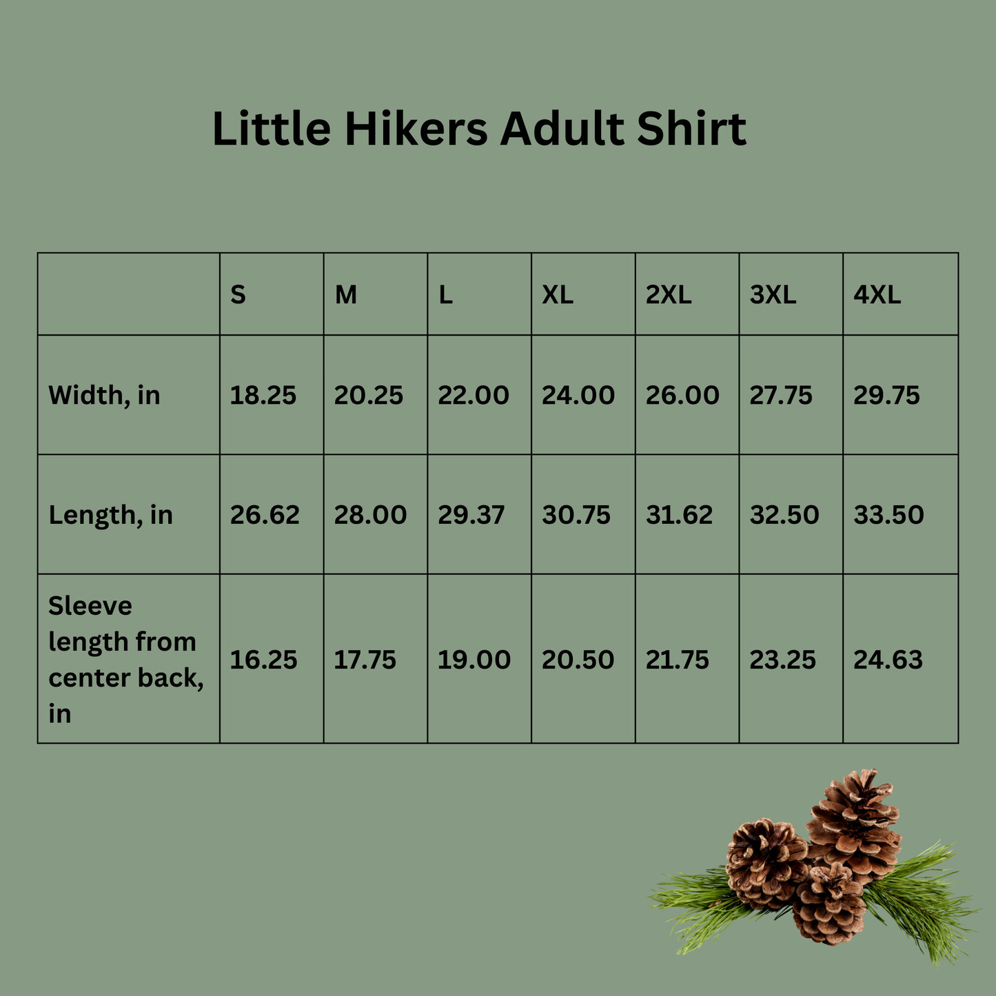 Little Hikers Adult Shirt
