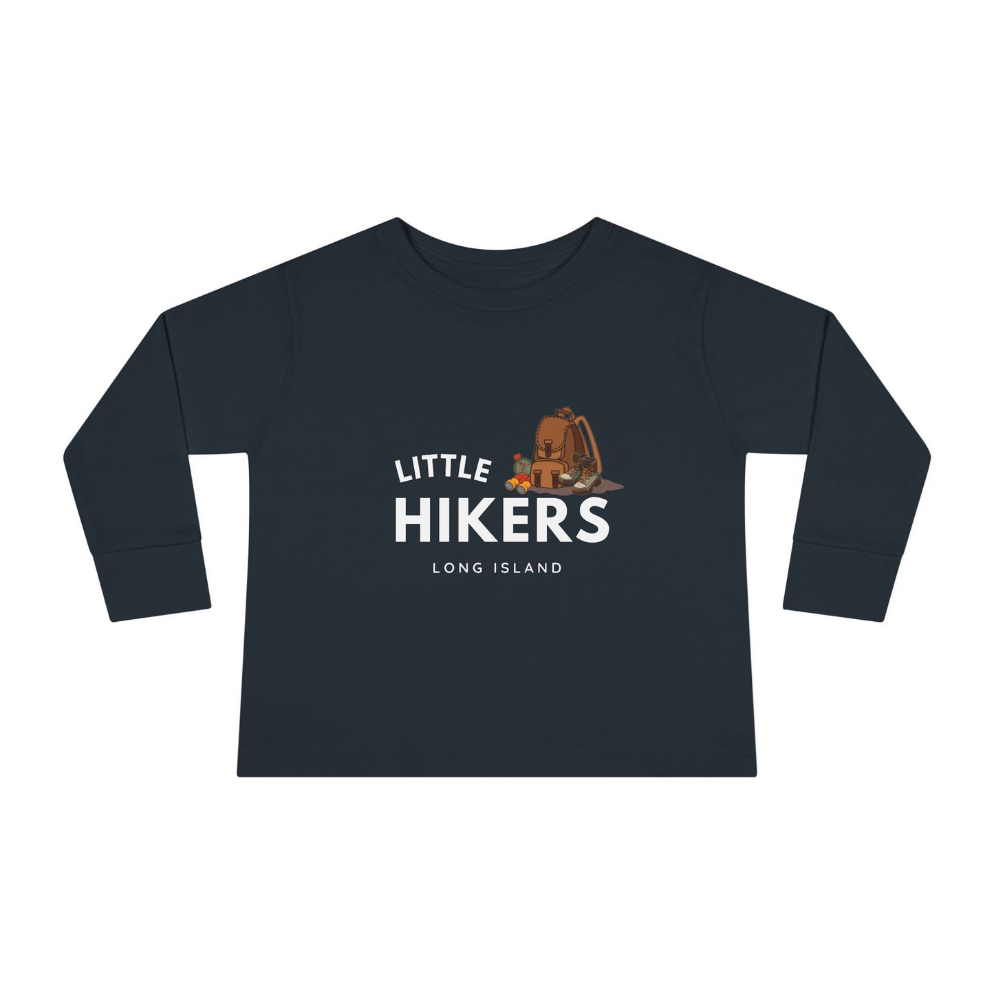 Little Hikers Toddler Long Sleeve Tee black
