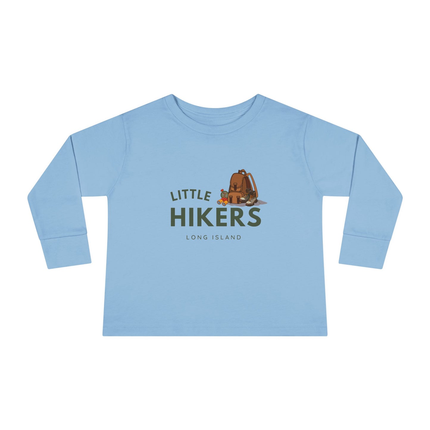 Little Hikers Toddler Long Sleeve Tee blue