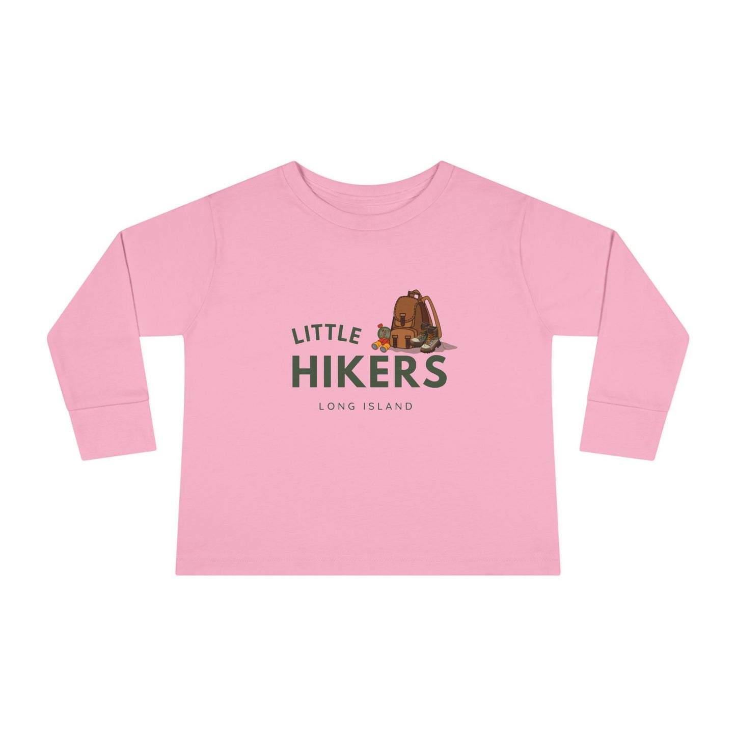 Little Hikers Toddler Long Sleeve Tee pink