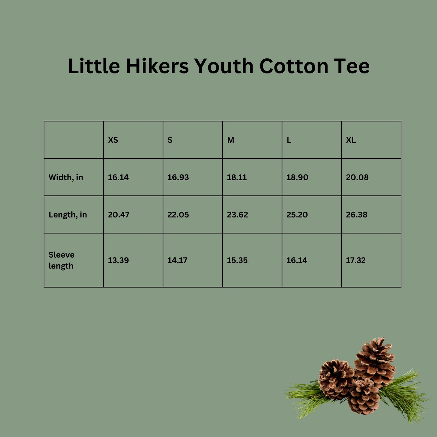 Little Hikers Youth Cotton Tee