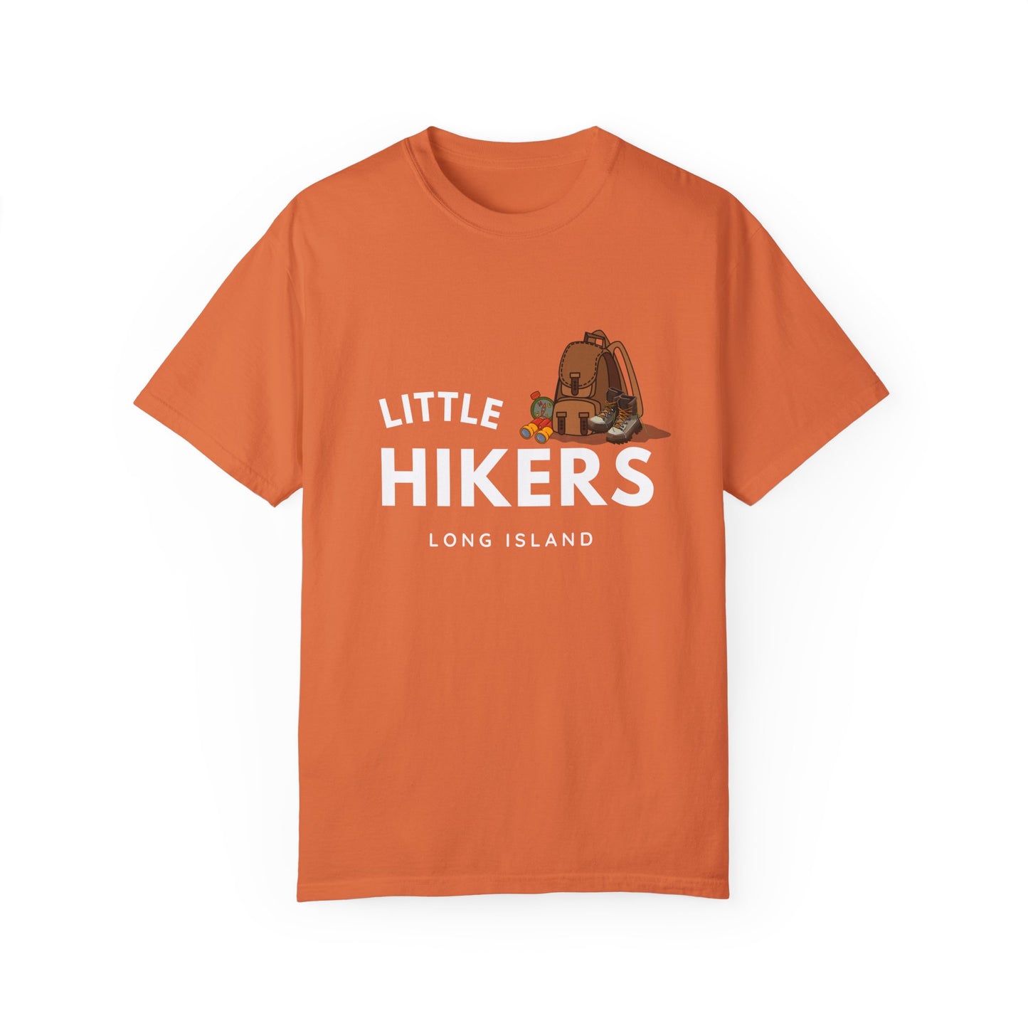 Little Hikers unisex Adult Shirt orange