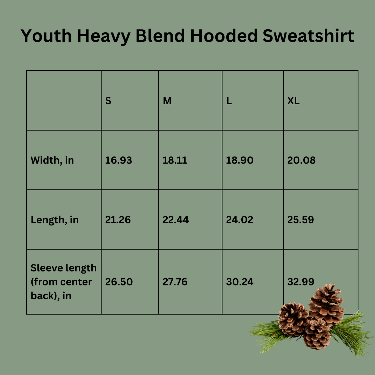 Youth Heavy Blend Hooded Sweatshirt
